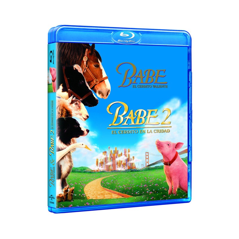 Pack Babe, El Cerdito Valiente + Babe 2, El  Cerdito en la Ciudad (Blu-Ray)