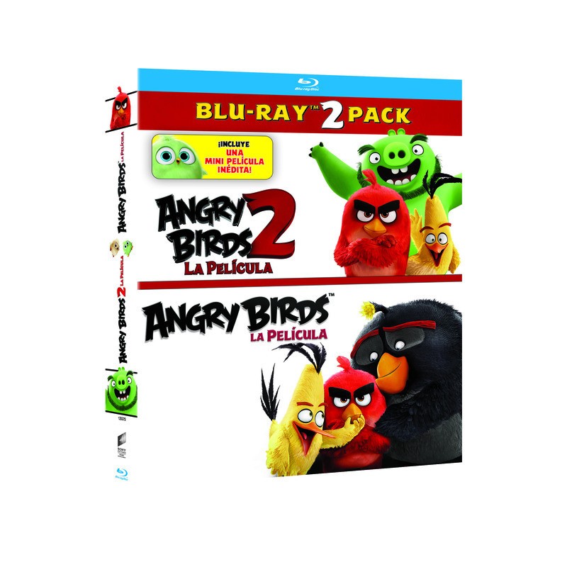Pack Angry Birds. Películas. 1 + 2 (Blu-Ray)