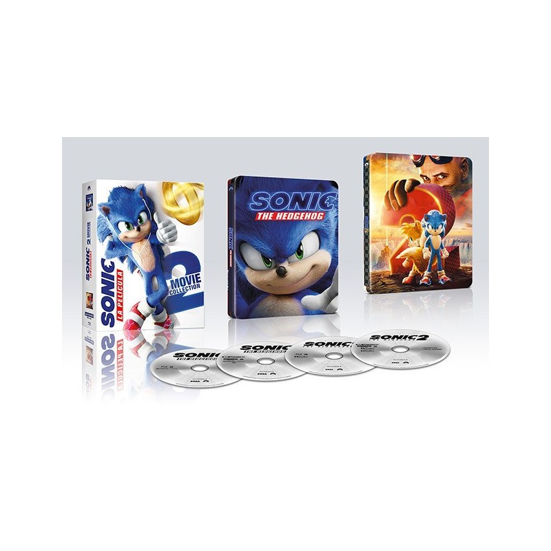 Pack Sonic 1+2 (4K UHD + Blu-ray