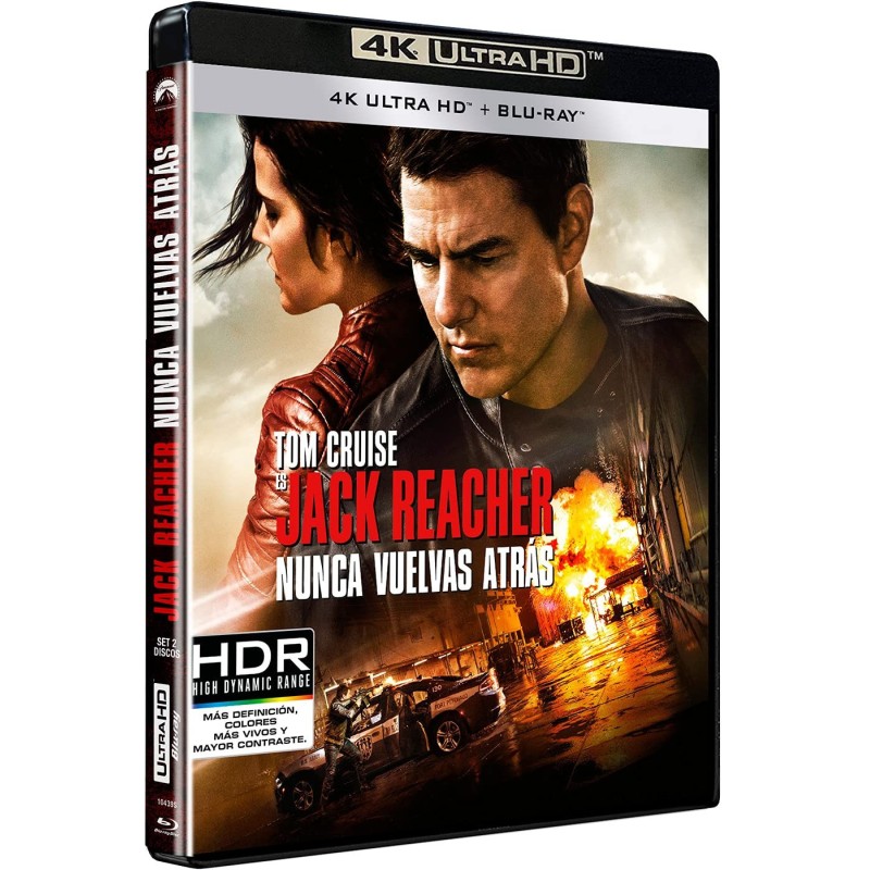Jack Reacher: Nunca Vuelvas Atrás (4K Ultra HD + Blu-Ray)
