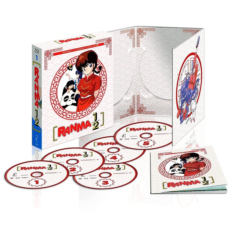 Ranma 1/2, Volumen 1. Temporadas 1+2 (Blu-Ray)