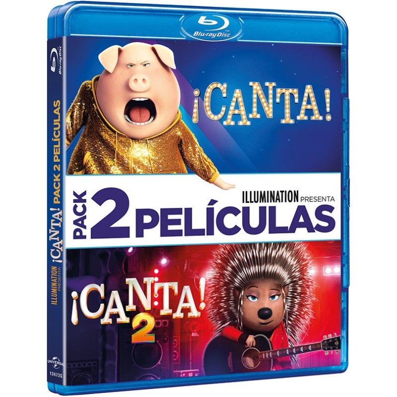 Pack ¡Canta! + ¡Canta 2! (Blu-ray)