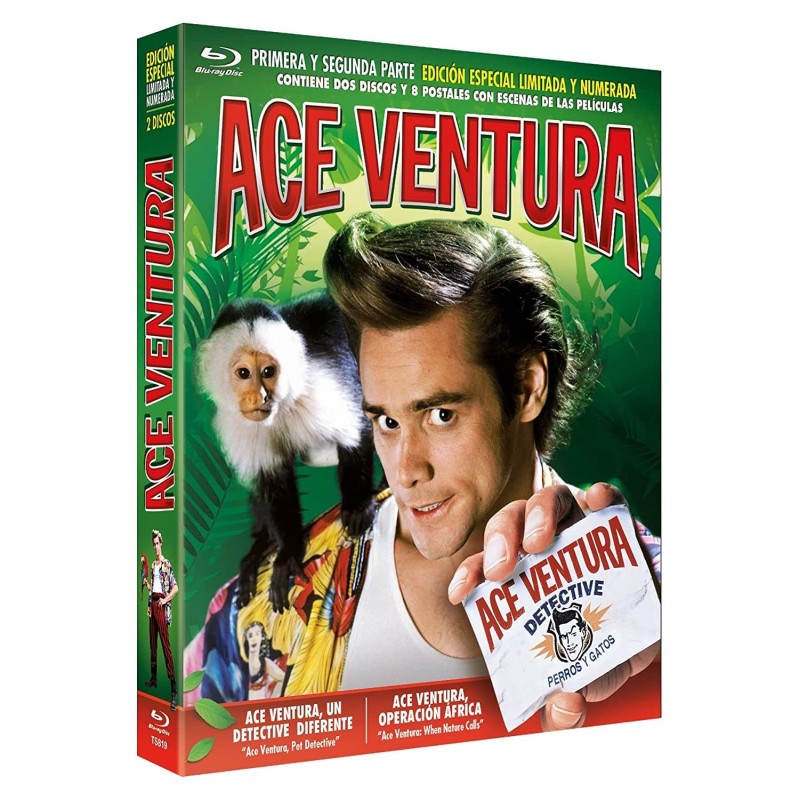 Pack Ace Ventura (Un detective Diferente + Operación África) (Blu-ray)