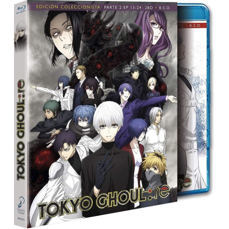 Tokyo Ghoul: Re (Parte 2) (Episodios 13 a 24) (Blu-ray Edición coleccionista)