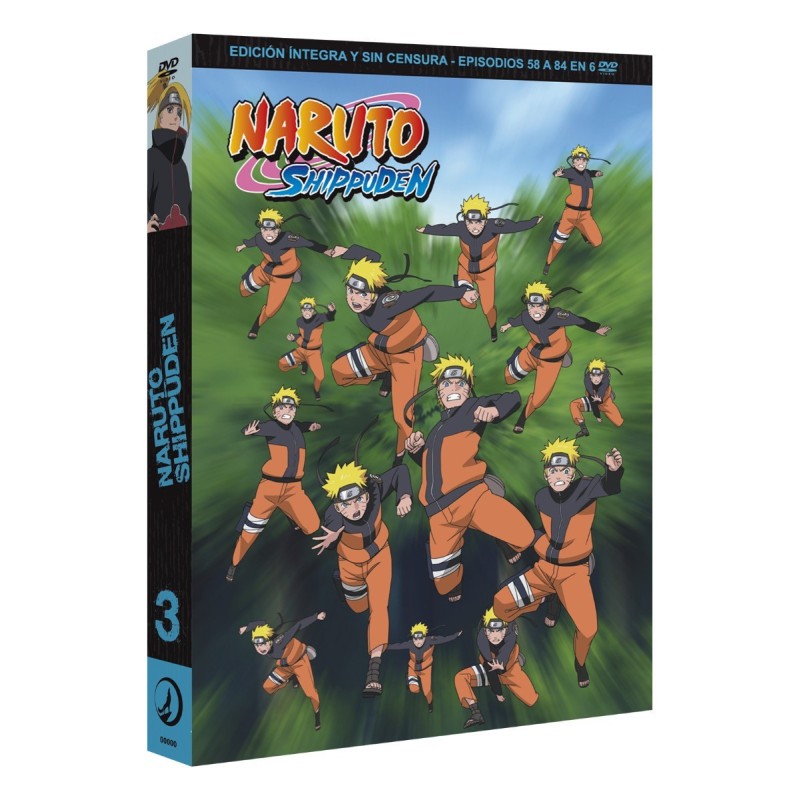 Naruto Shippuden - Box 3 (Episodios 58 a 84)