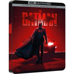 THE BATMAN (4K UHD + Bluray + Bluray EXTRAS) (ED. ESPECIAL METAL)