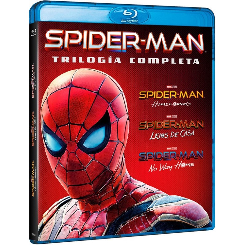 Pack Spider-Man (Tom Holland) 1 a 3 (Blu-ray)