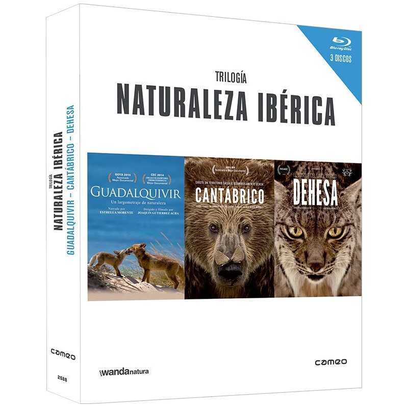 Trilogía Naturaleza Ibérica: El bosque del lince ibérico + Guadalquivir + Cantábrico (Blu-ray)