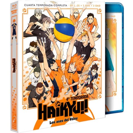 Haikyu!! (Los Ases Del Voley) - 4ª Temporada (Episodios 1 a 25 + 5 ova) (Blu-ray)