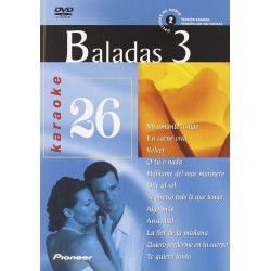 Karaoke 26 Baladas 3 - DVD