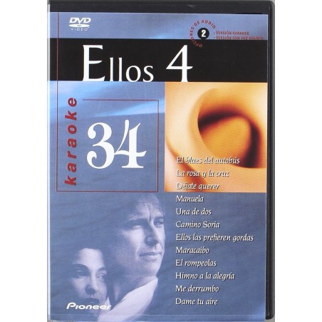 Karaoke 34 Ellos 4 - DVD
