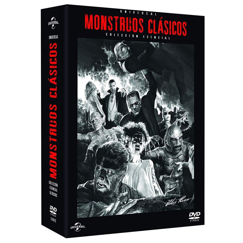 Comprar Pack Monstruos Clásicos Universal (16 Discos) Dvd