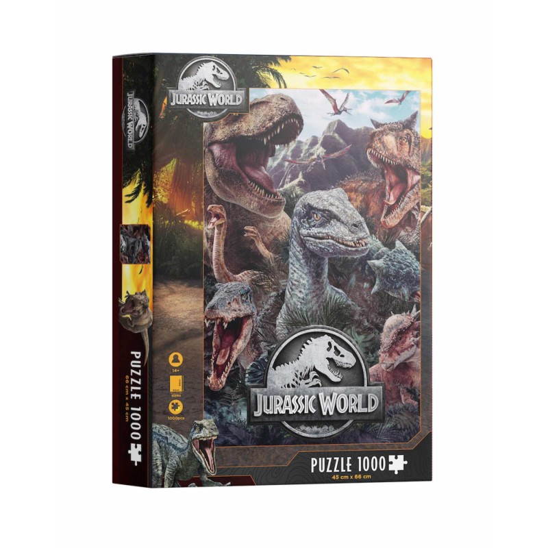 Puzzle 1000 Piezas Jurassic World Compo