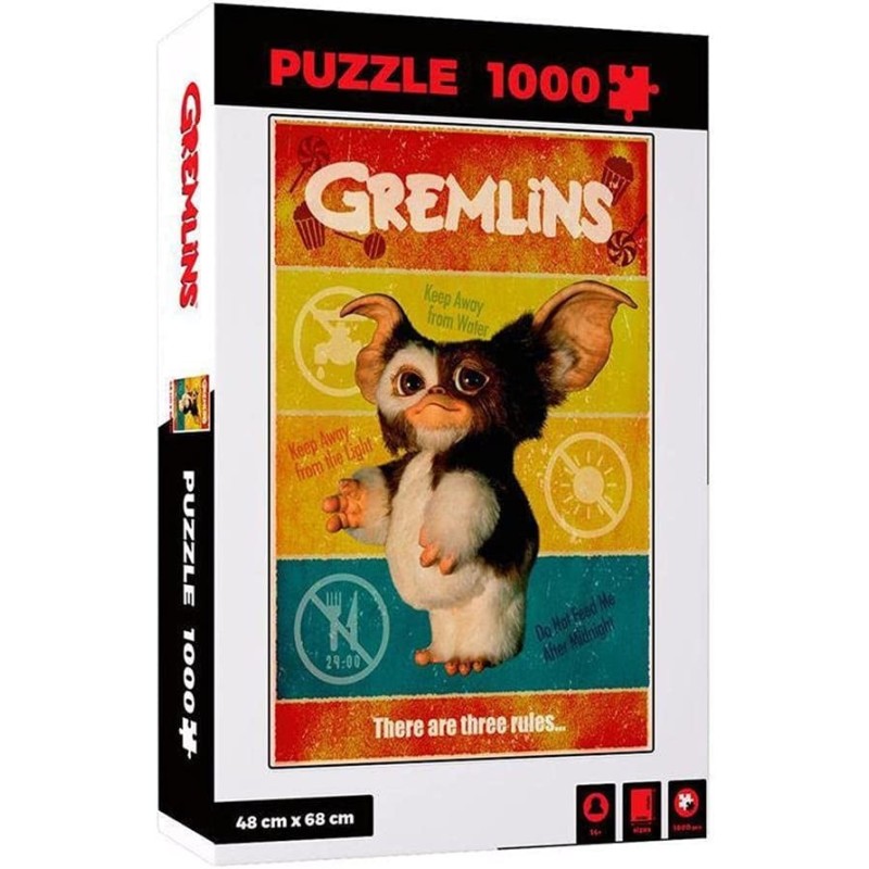 Puzzle Gremlins 3 reglas 1000 piezas