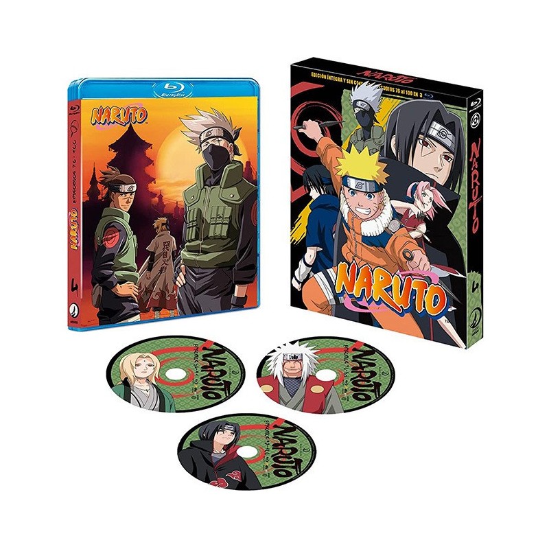 Naruto - Box 4 (Episodios 76 a 100) (Blu-ray)