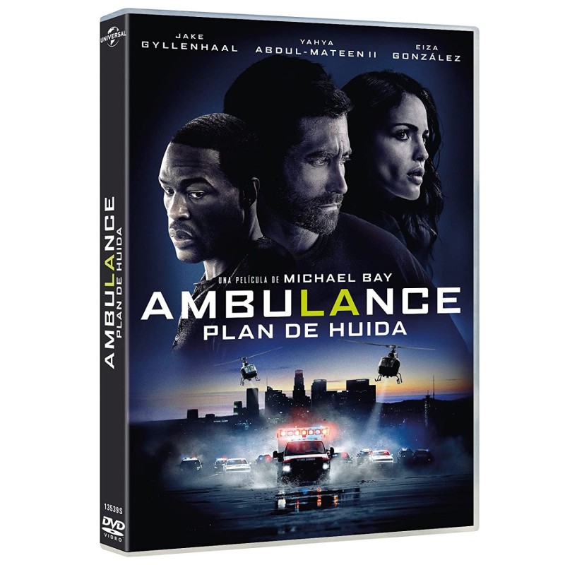 BLURAY - AMBULANCE: PLAN DE HUIDA (DVD)