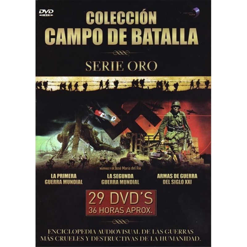 Pack Coleccion Campo De Batalla - Serie Oro (29 DVD,s)