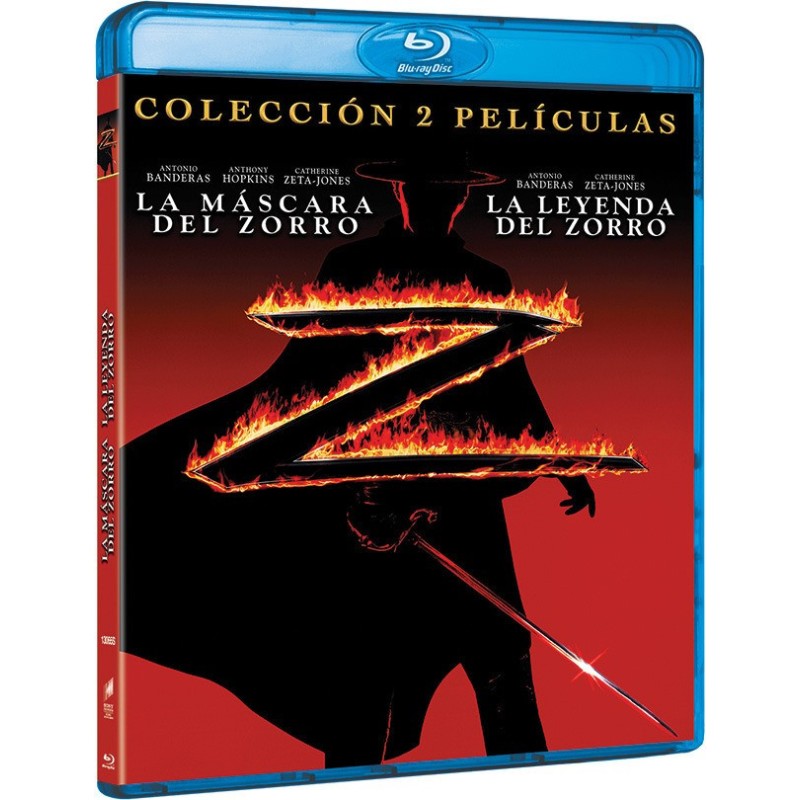 Pack La Máscara Del Zorro + La Leyenda Del Zorro (Blu-ray)