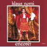 Encore (Nomi's Best) (Klaus Nomi) CD