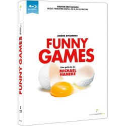 FUNNY GAMES (JUEGOS DIVERTIDOS) 2 Blu Ray + Libreto (54 págs.)