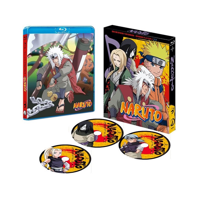 Naruto - Box 3 (Episodios 51 A 75) (Blu-ray)