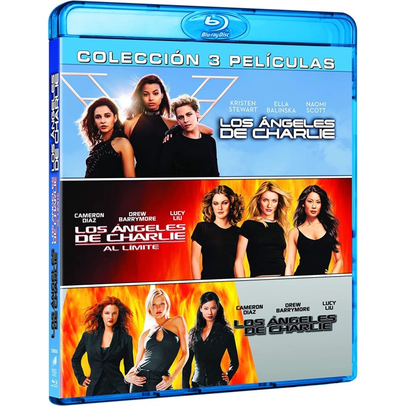 Pack Los Ángeles de Charlie 1 a 3 (Blu-Ray)