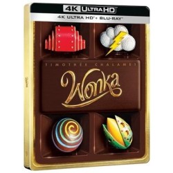Wonka (+ Blu-Ray) Ed. Steelbook - 4K UHD