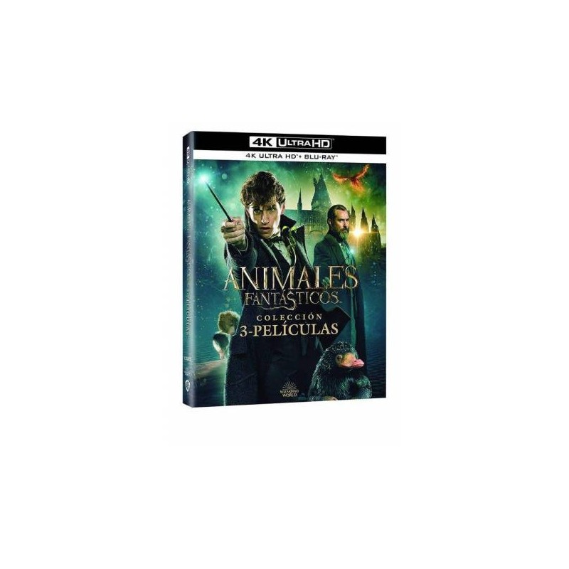 Animales Fantásticos - Colección 3 Películas Ultra HD