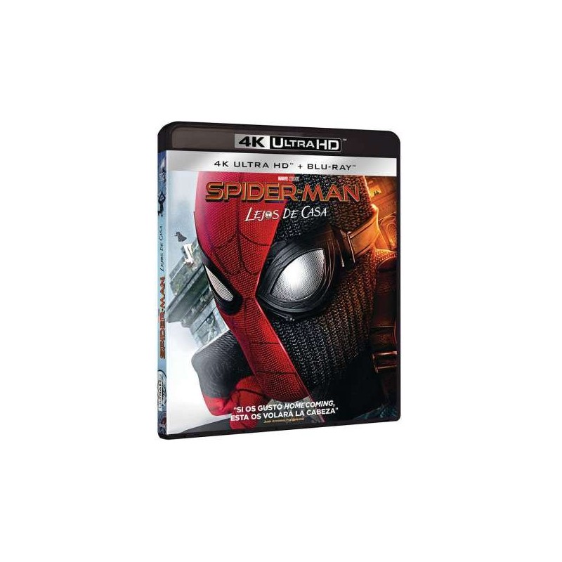Comprar Spider-Man  Lejos De Casa (Blu-Ray 4k Ultra Hd + Blu-Ray) Dvd