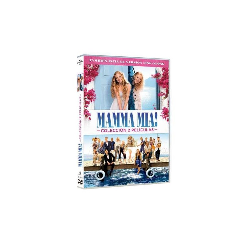 Pack: Mamma Mia 1 + Mamma Mia 2 - DVD
