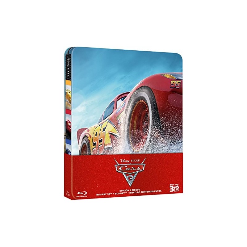 Cars 3 (Blu-Ray 3d + Blu-Ray) (Ed. Metál