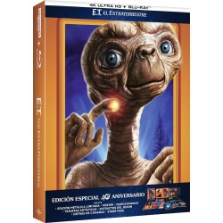 CINE - E.T. EL EXTRATERRESTRE (4K UHD + Bluray) (ED. ESPECIAL METALICA)