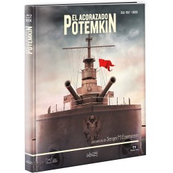 El Acorazado Potemkin (Edición Libro Blu