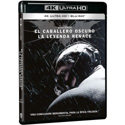 BLURAY - BATMAN NOLAN 3: EL CABALLERO OSCURO (LA LEYENDA RENACE) (4K UHD + Bluray)