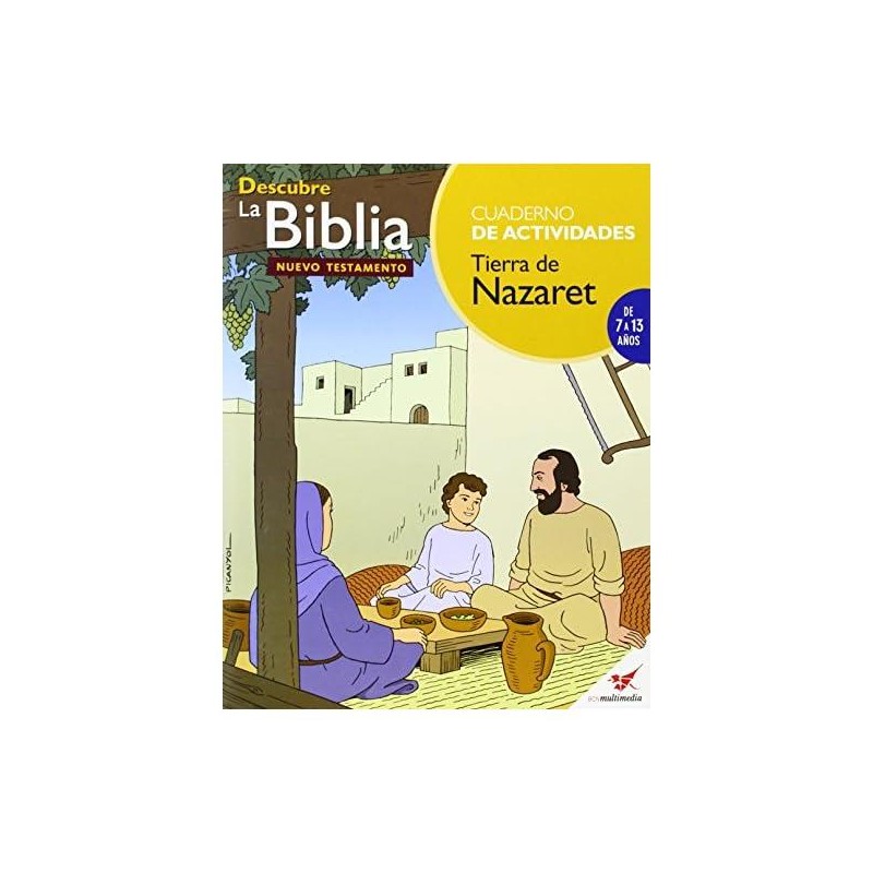 TIERRA DE NAZARET DESCUBRE LA BIBLIA CUADERNO NUEVO TESTAMEN