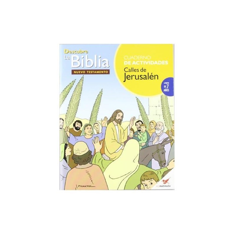 CALLES DE JERUSALEN DESCUBRE LA BIBLIA CUADERNO NUEVO TESTAM