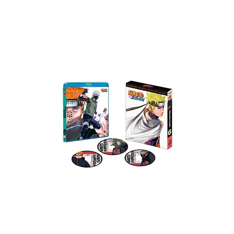 Naruto Shippuden Box 6 (Episodios 138 a 163) [Bluray] [Blu-ray] [blu_ray] [2023]
