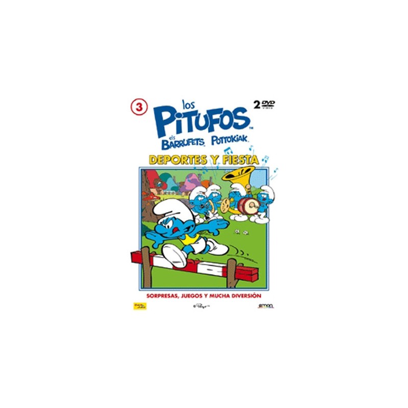 Comprar Pitufos - Vol 3   Deporte Y Fiesta Dvd