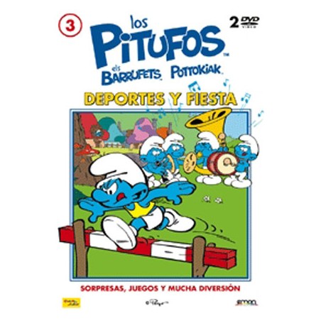 Comprar Pitufos - Vol 3   Deporte Y Fiesta Dvd