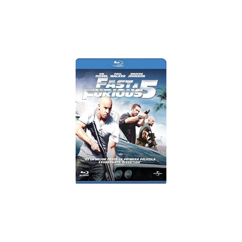 Comprar Fast   Furious 5 (Atodo Gas) (Ed  Metálica) (Dvd + Blu-Ray + Copia Digital) Dvd