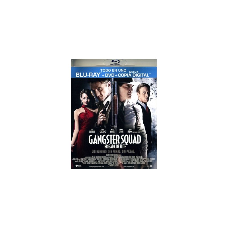 Comprar Gangster Squad (Brigada de Élite) (DVD + Blu-Ray) Dvd