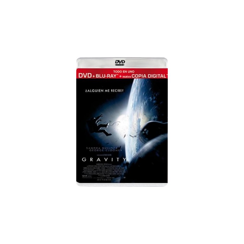 Gravity (Blu-Ray + Dvd + Copia Digital)