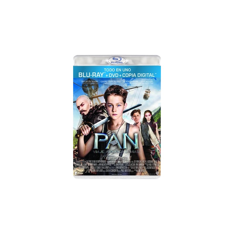 Pan : Viaje A Nunca Jamás (Blu-Ray + Dvd