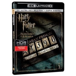 Harry Potter Y El Prisionero De Azkaban (Blu-Ray 4k Ultra Hd + Blu-Ray + Copia Digital)