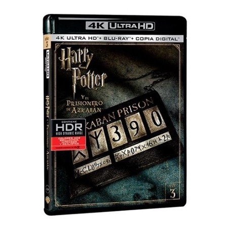 Harry Potter Y El Prisionero De Azkaban (Blu-Ray 4k Ultra Hd + Blu-Ray + Copia Digital)