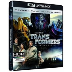 Transformers 5 : El Último Caballero (Blu-Ray 4k Ultra Hd + Blu-Ray)