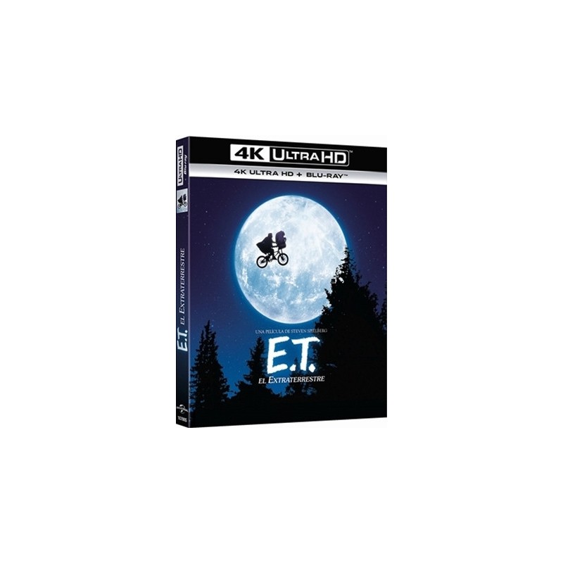 E.T. El Extraterrestre (Blu-Ray 4k Ultra Hd + Blu-Ray)