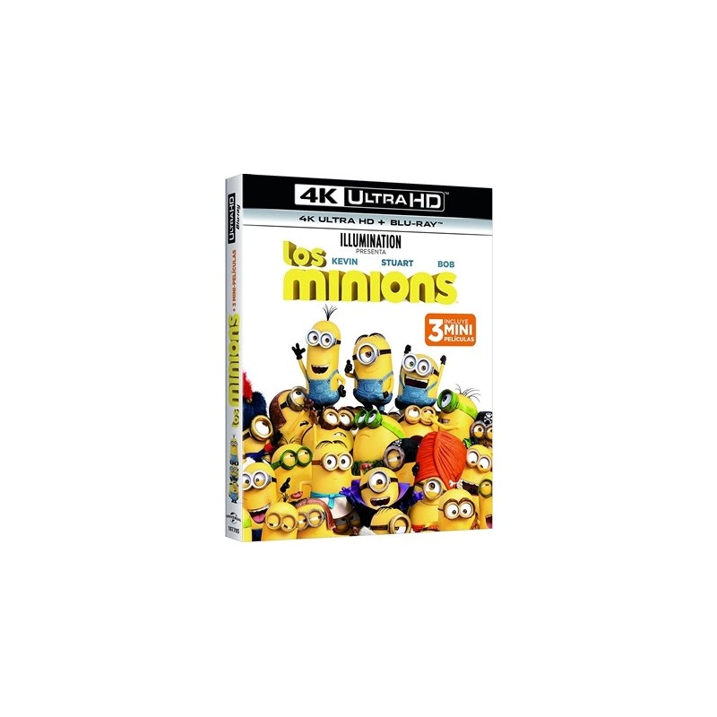 Los Minions (Blu-Ray 4k Ultra Hd + Blu-Ray)