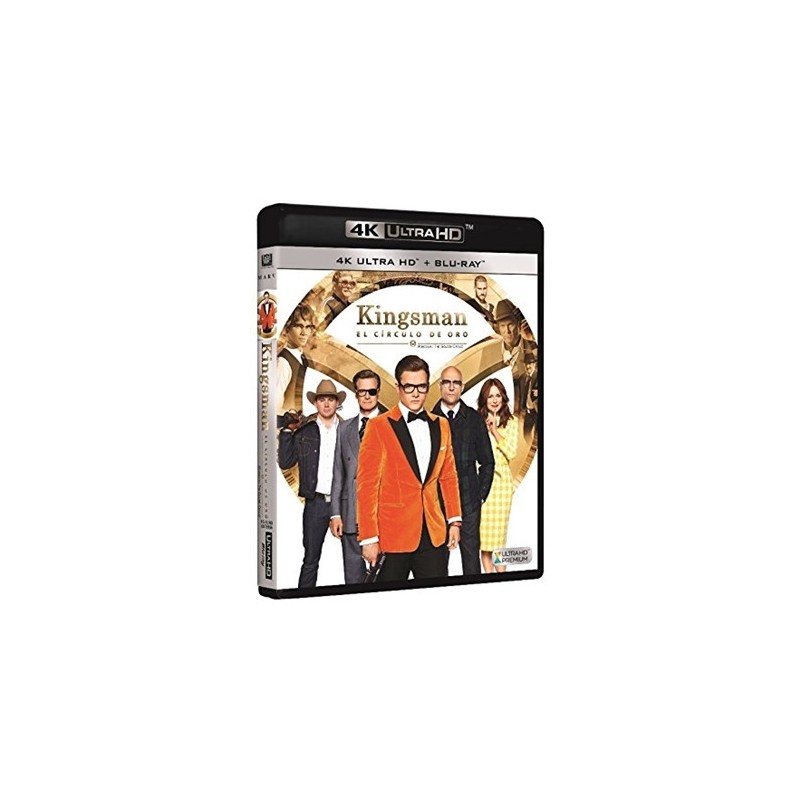 Kingsman : El Círculo De Oro (Blu-Ray 4k Ultra Hd + Blu-Ray)