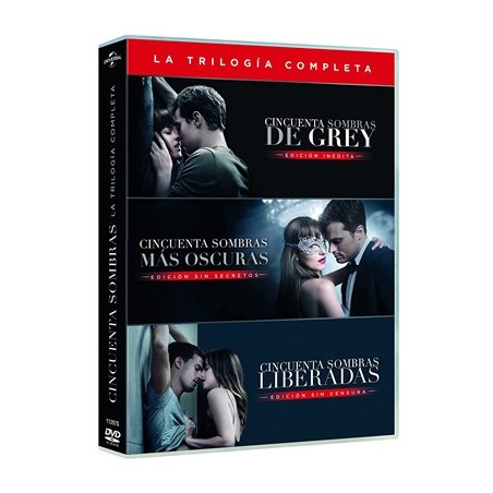Pack Cincuenta Sombras De Grey - Trilogía